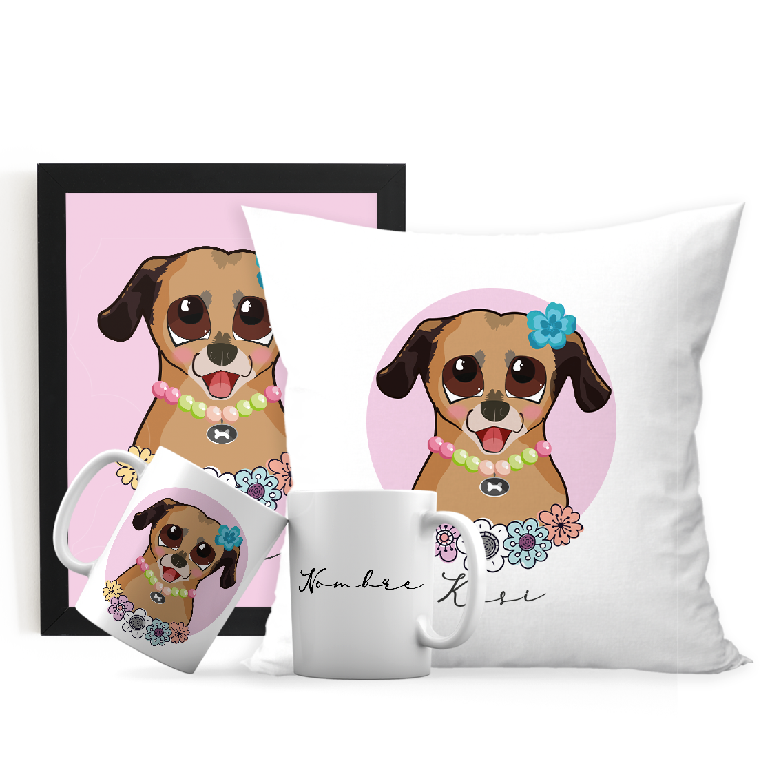 Pack 4 Estilo Caricatura