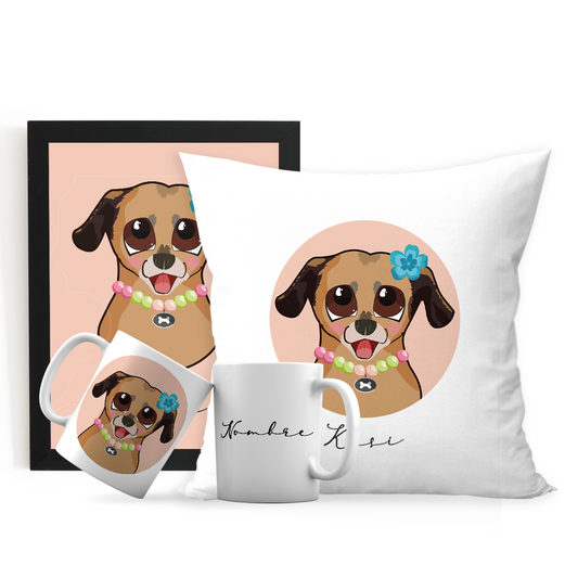 Pack 4 Estilo Caricatura