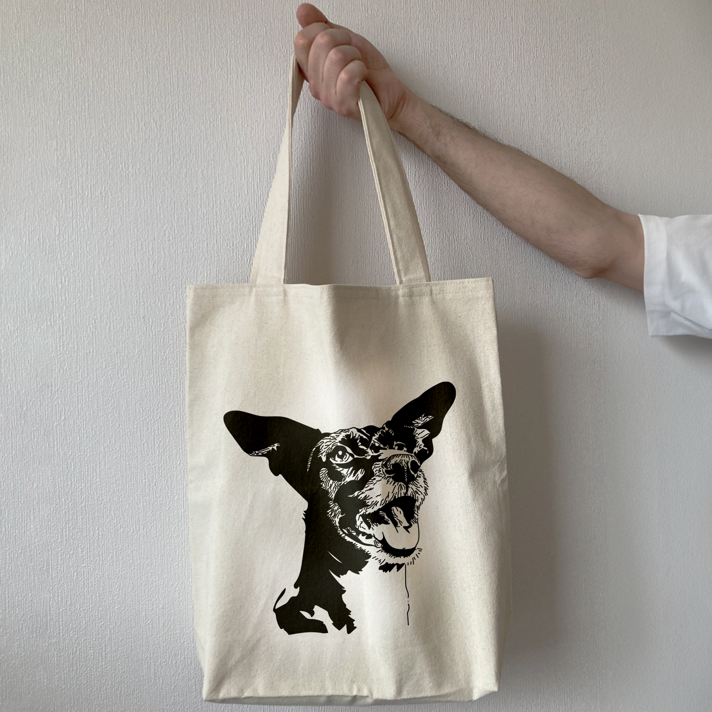 Tote Bag Premium Personalizada Estilo Esténcil