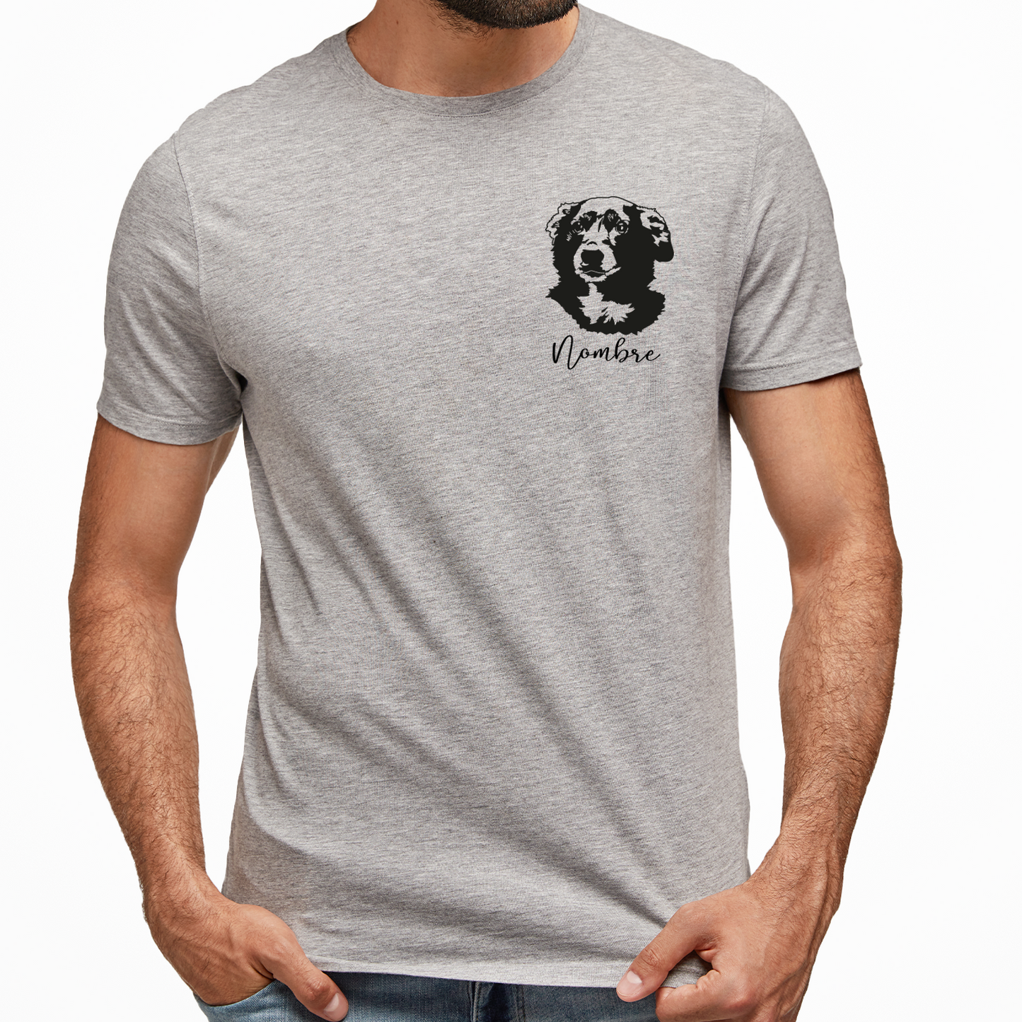 Polera Personalizada Estilo Esténcil