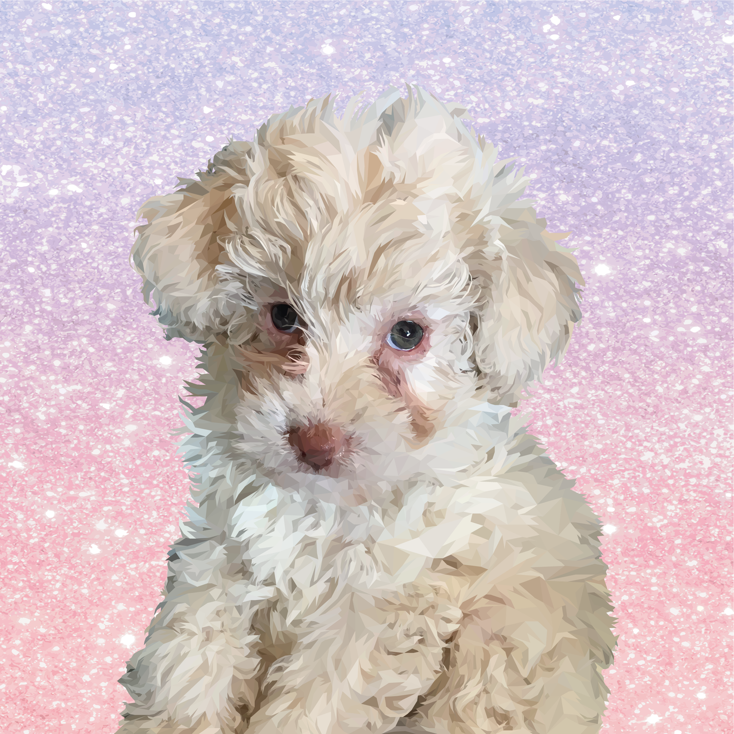 Ilustración Digital Busto High Poly