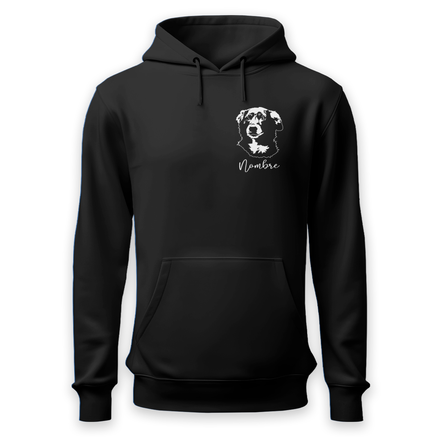 Polerón Canguro Personalizado Estilo Esténcil