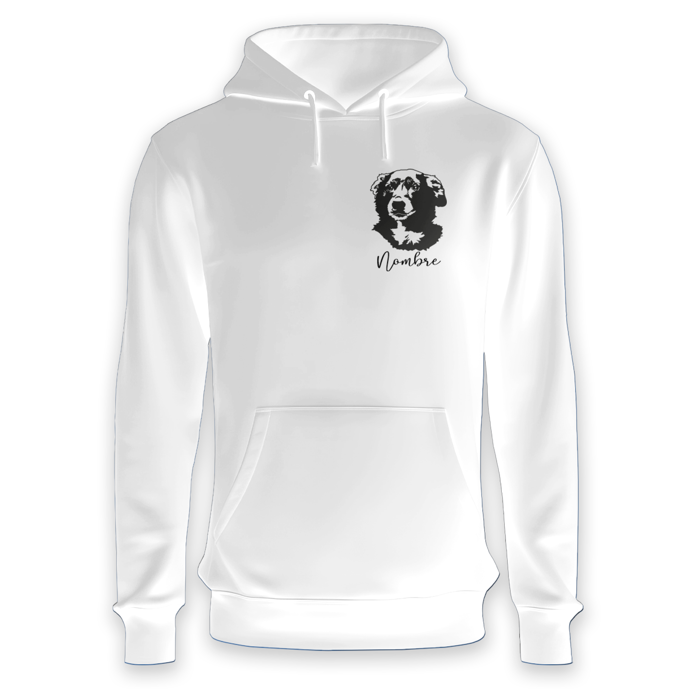 Polerón Canguro Personalizado Estilo Esténcil