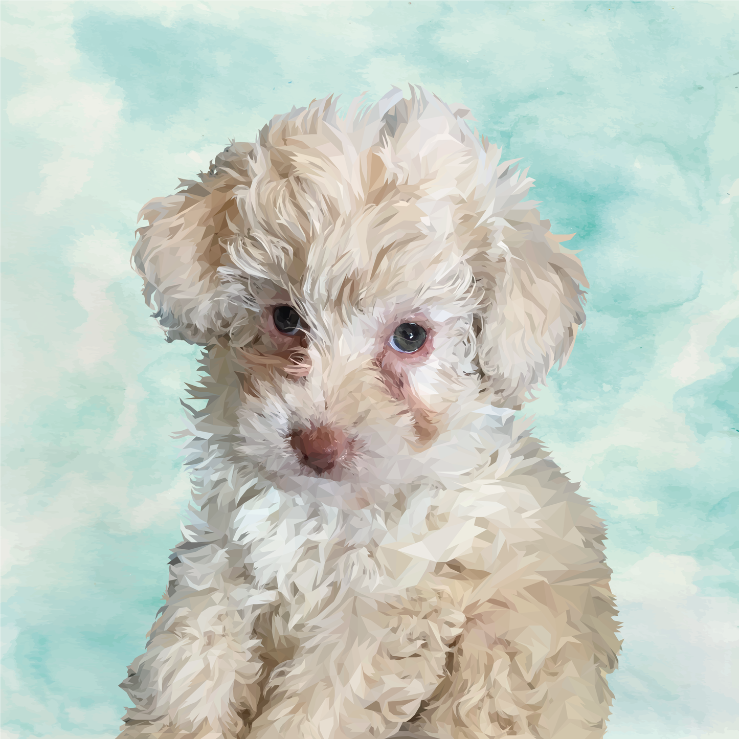 Ilustración Digital Busto High Poly