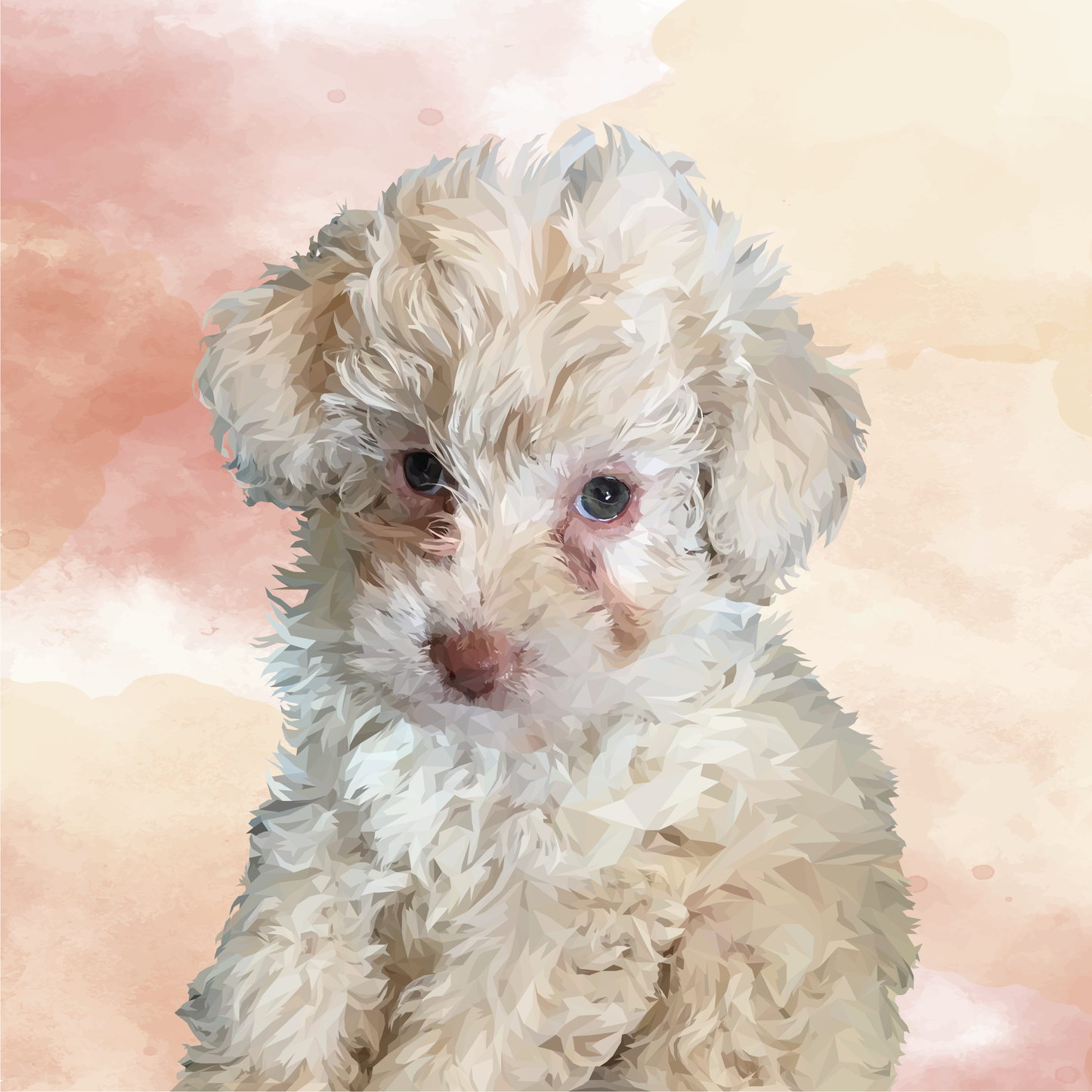 Ilustración Digital Busto High Poly