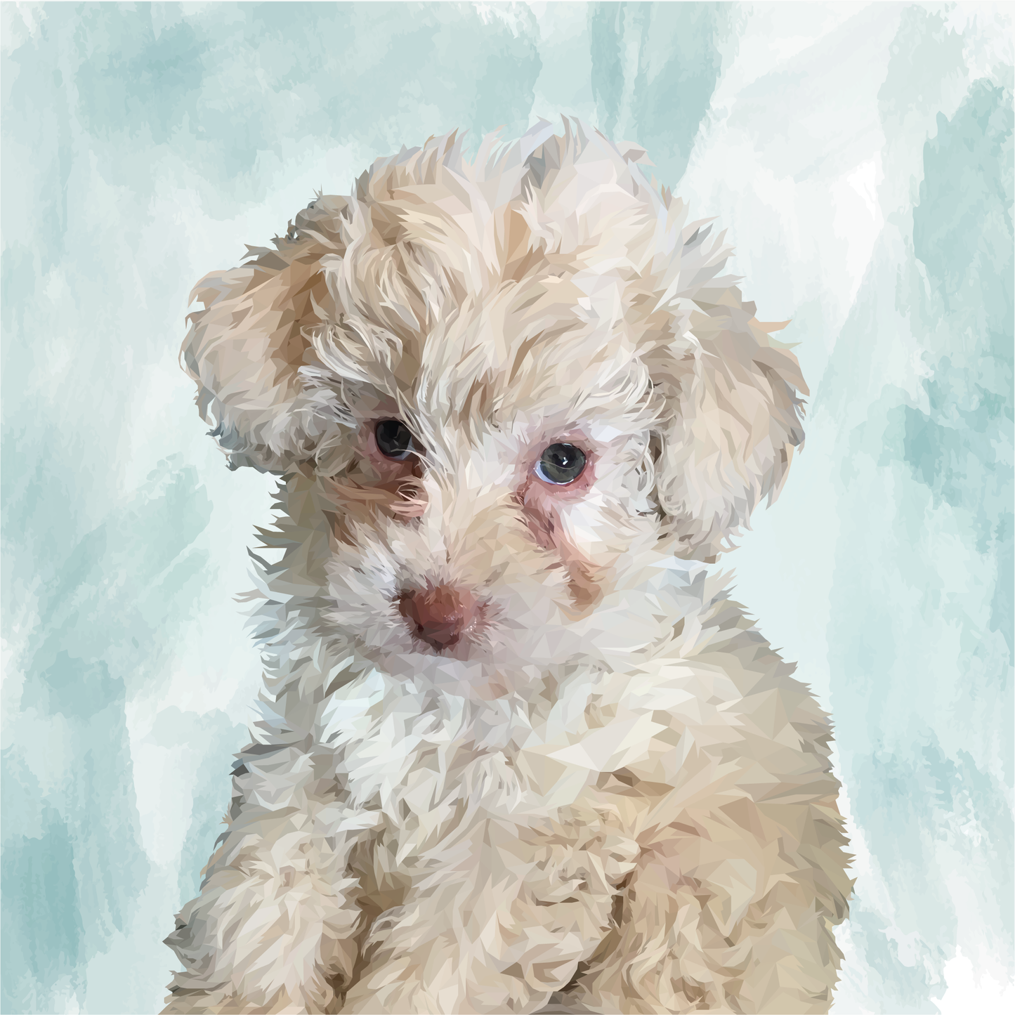 Ilustración Digital Busto High Poly