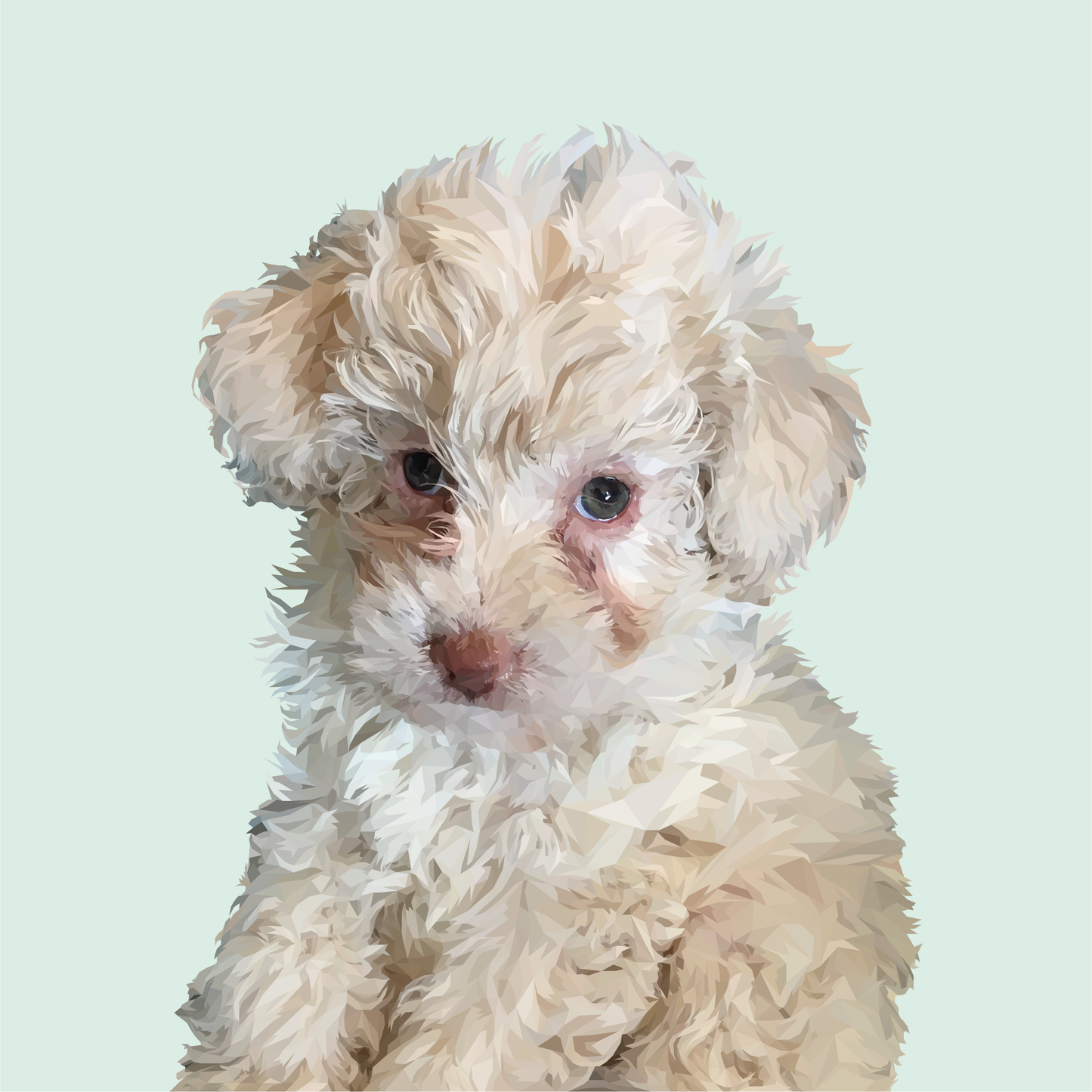 Ilustración Digital Busto High Poly