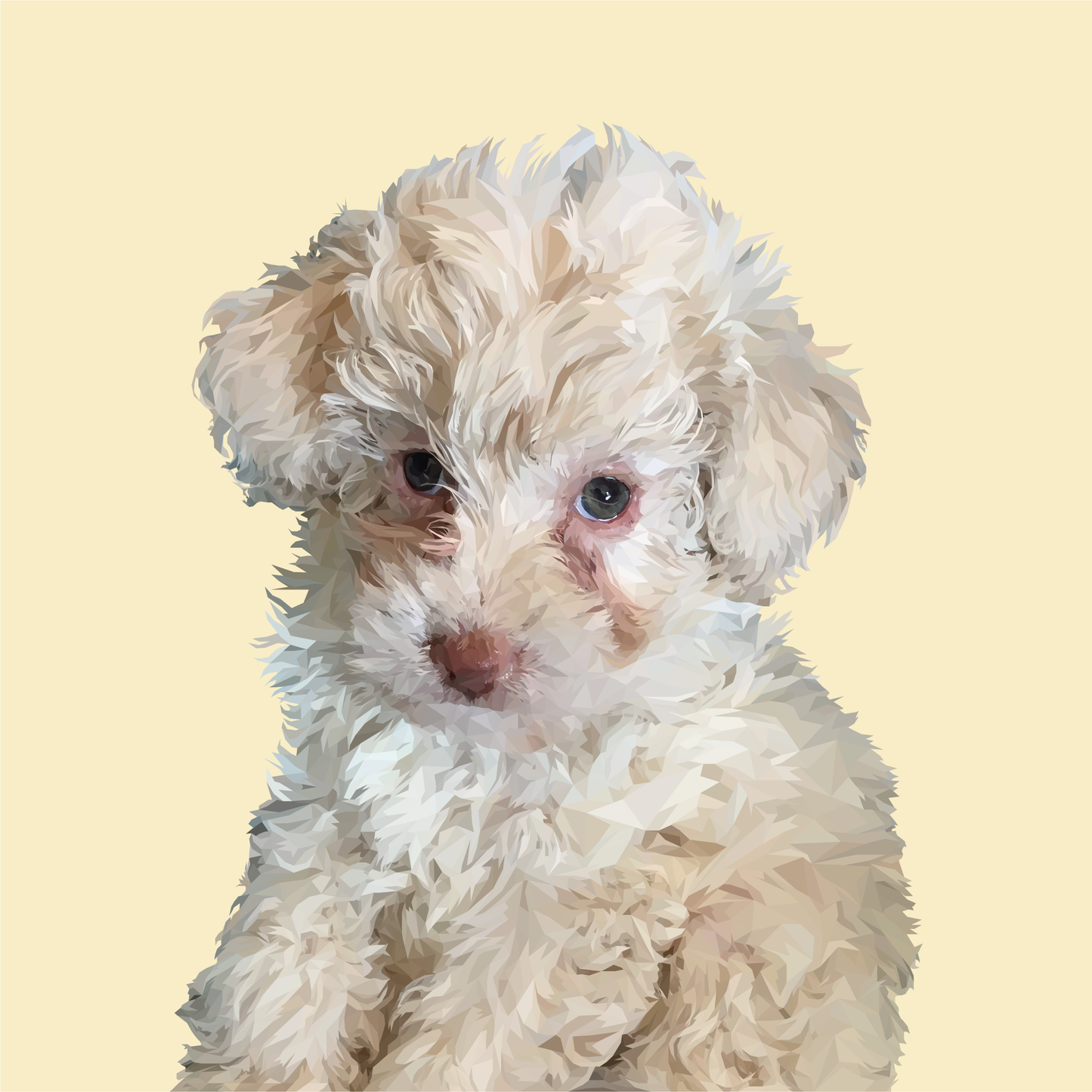 Ilustración Digital Busto High Poly