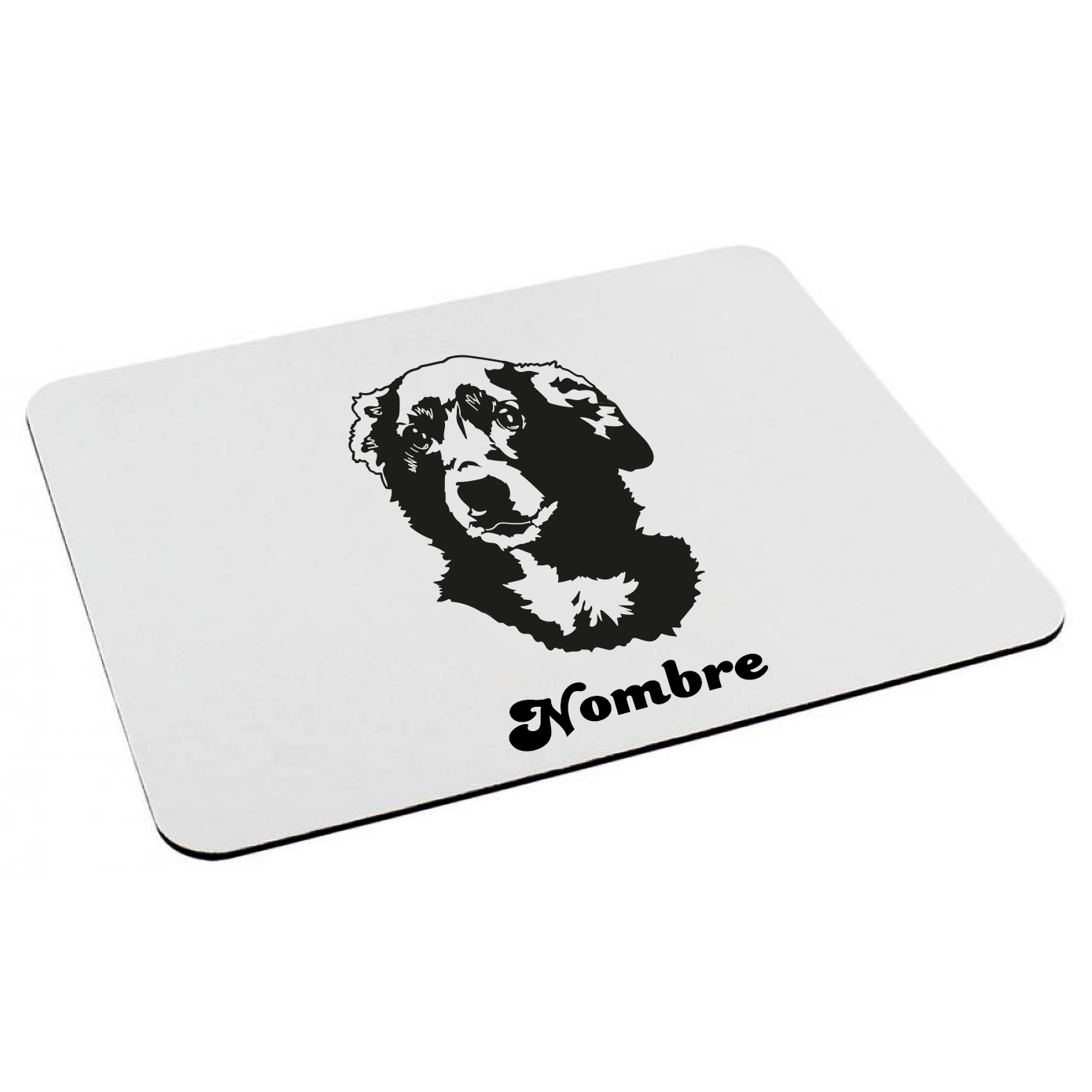 Mouse Pad Rectangular Personalizado Estilo Esténcil