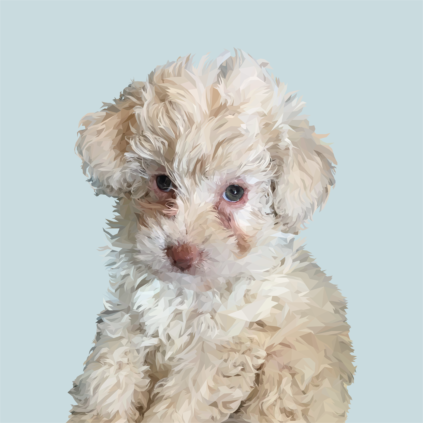 Ilustración Digital Busto High Poly