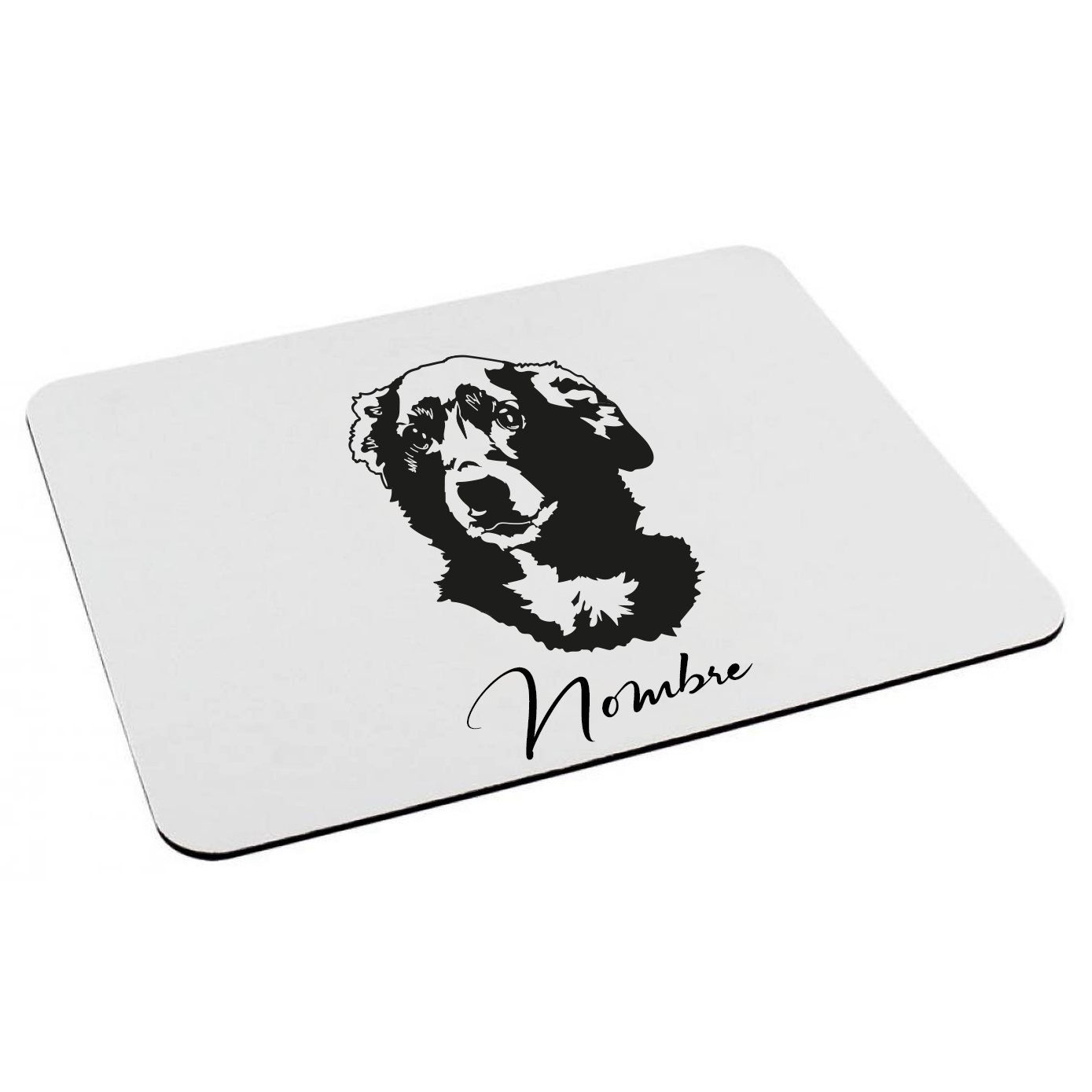 Mouse Pad Rectangular Personalizado Estilo Esténcil