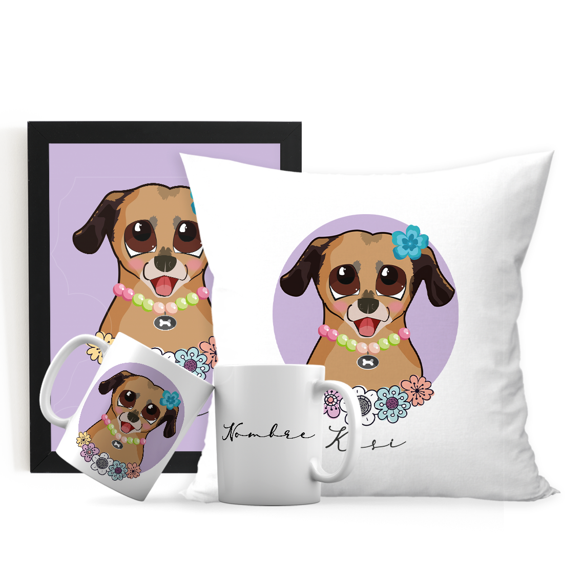 Pack 4 Estilo Caricatura