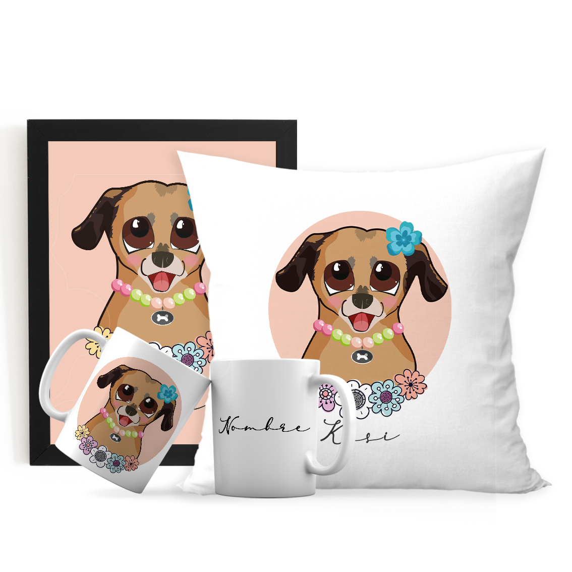 Pack 4 Estilo Caricatura