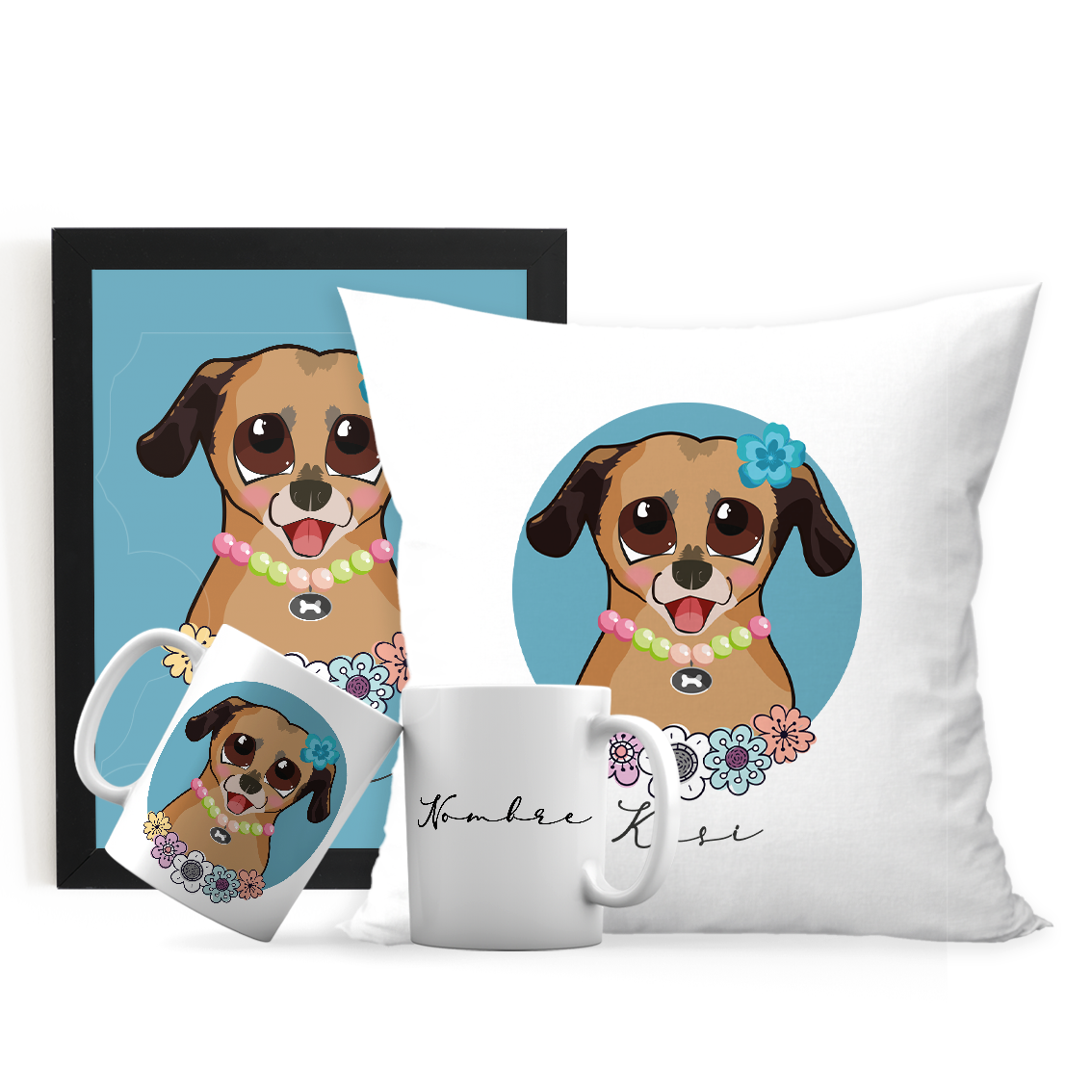 Pack 4 Estilo Caricatura