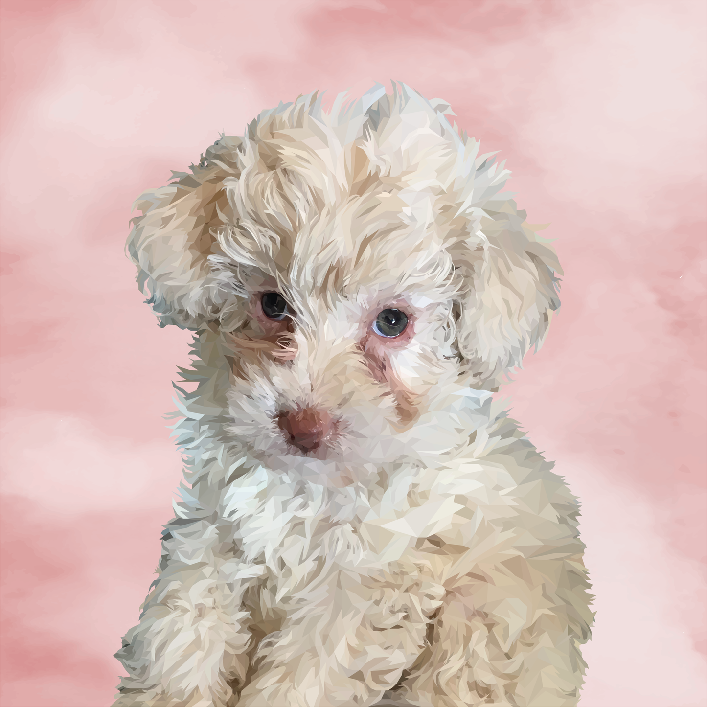 Ilustración Digital Busto High Poly