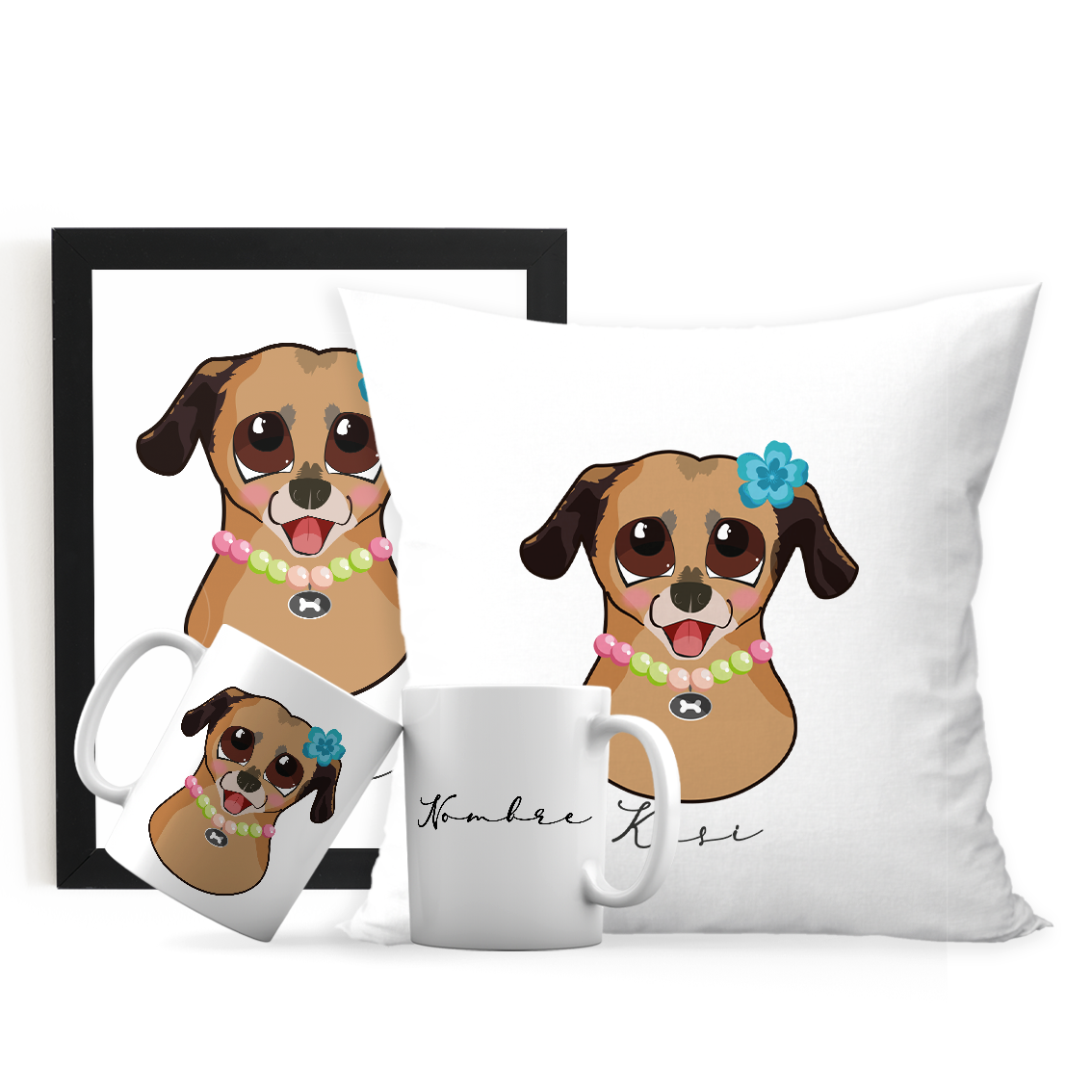 Pack 4 Estilo Caricatura