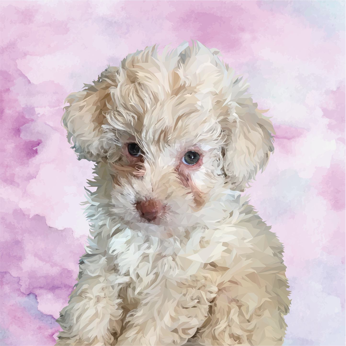 Ilustración Digital Busto High Poly