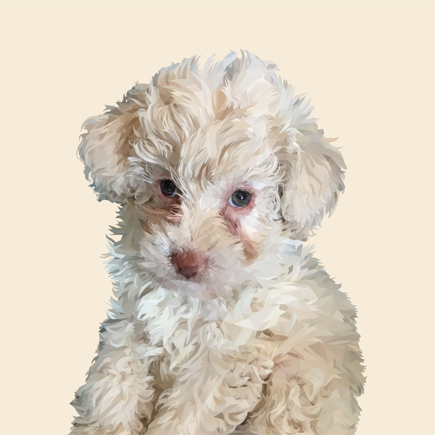 Ilustración Digital Busto High Poly