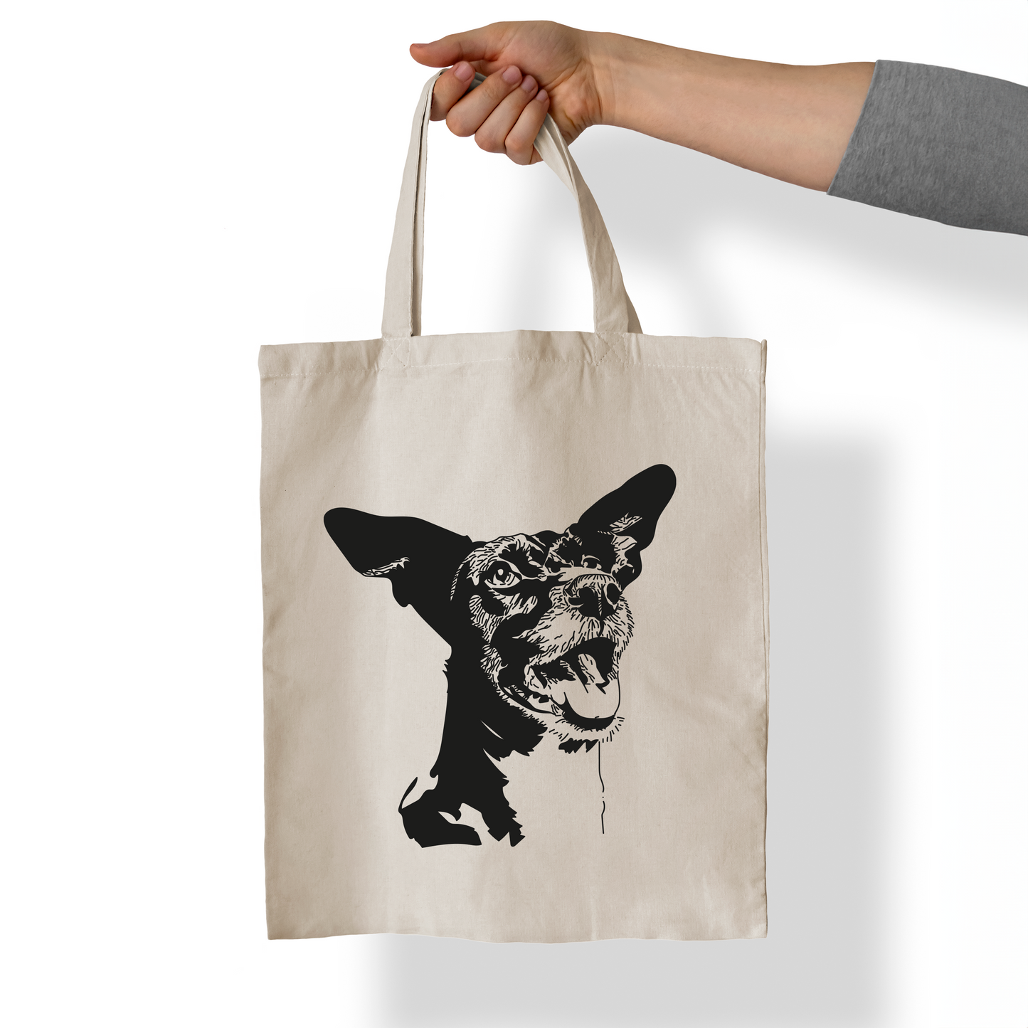 Tote Bag Personalizada Estilo Esténcil