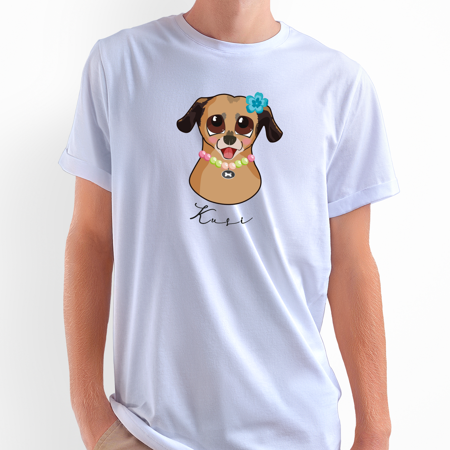 Polera Personalizada Estilo Caricatura