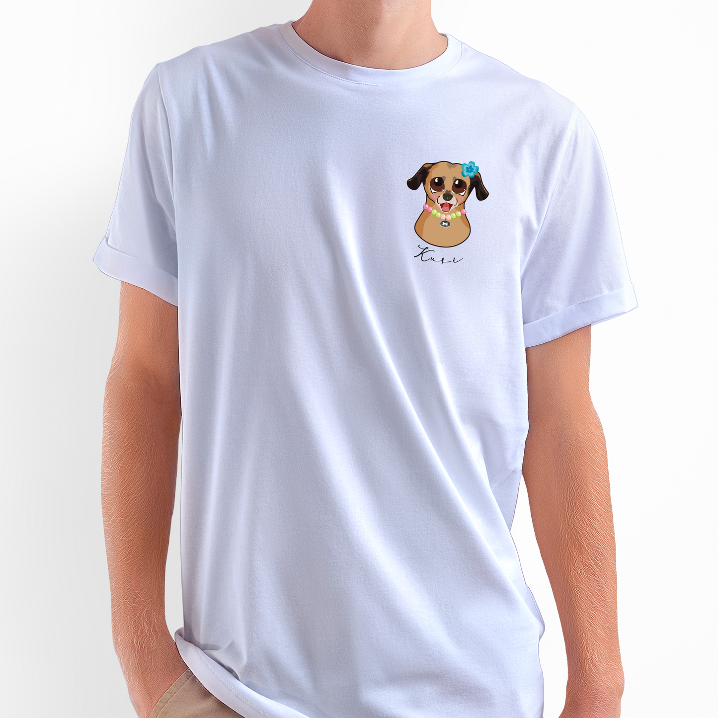 Polera Personalizada Estilo Caricatura