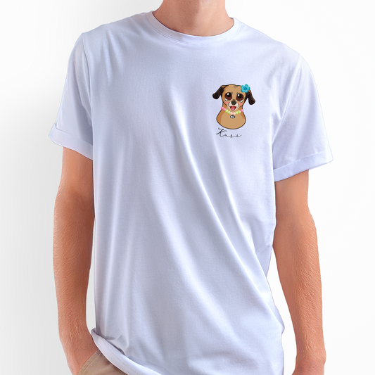 Polera Personalizada Estilo Caricatura