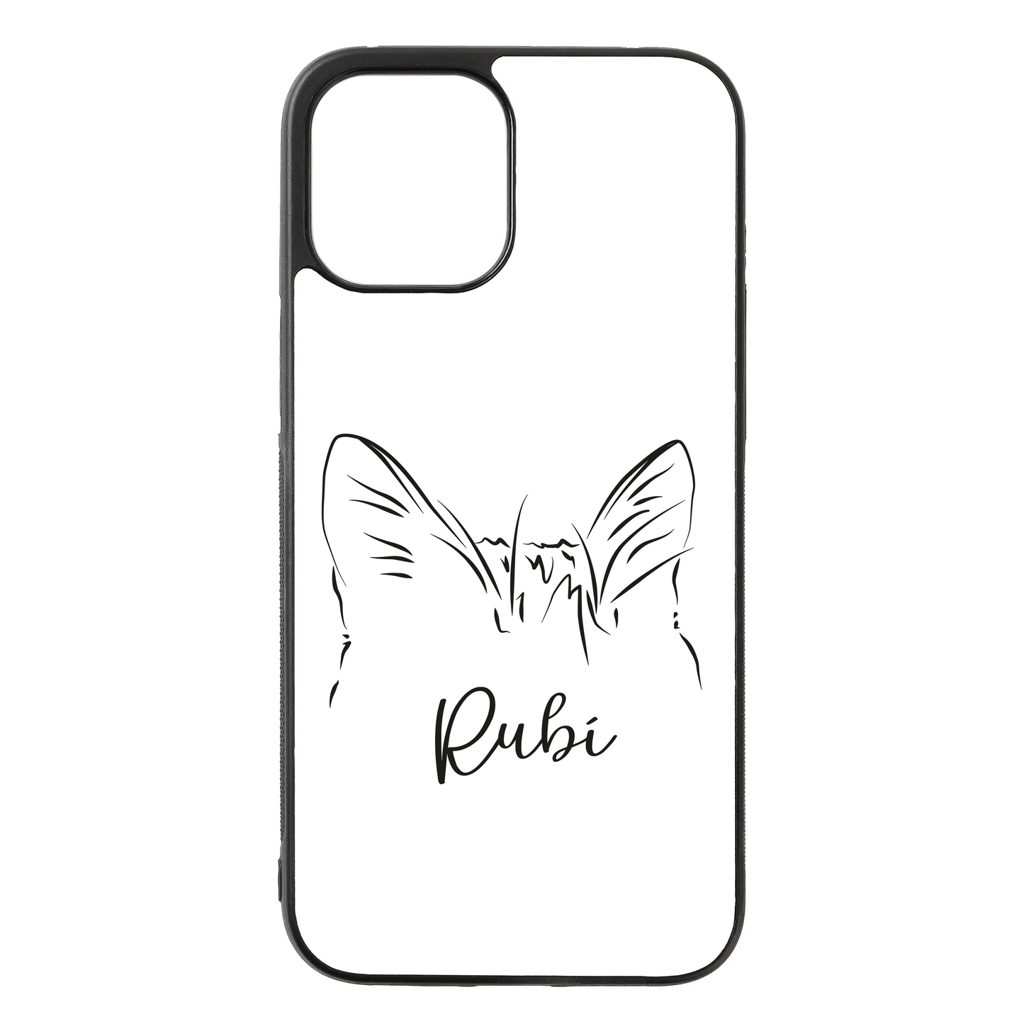 Carcasa Teléfono Personalizada Ilustración Minimalista Orejitas