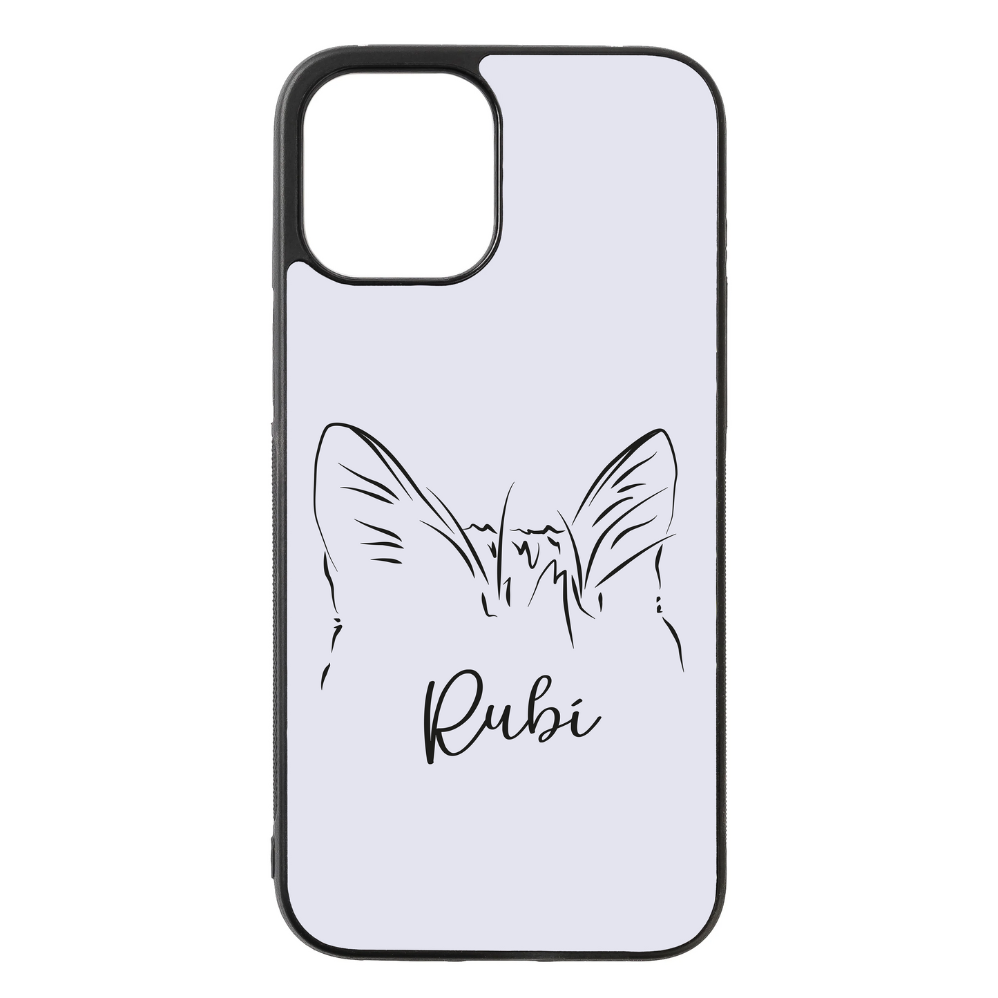 Carcasa Teléfono Personalizada Ilustración Minimalista Orejitas