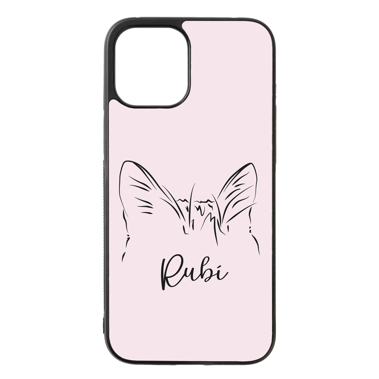 Carcasa Teléfono Personalizada Ilustración Minimalista Orejitas