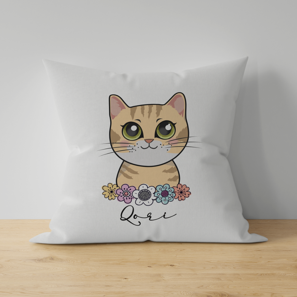 Cojín Personalizado Estilo Caricatura