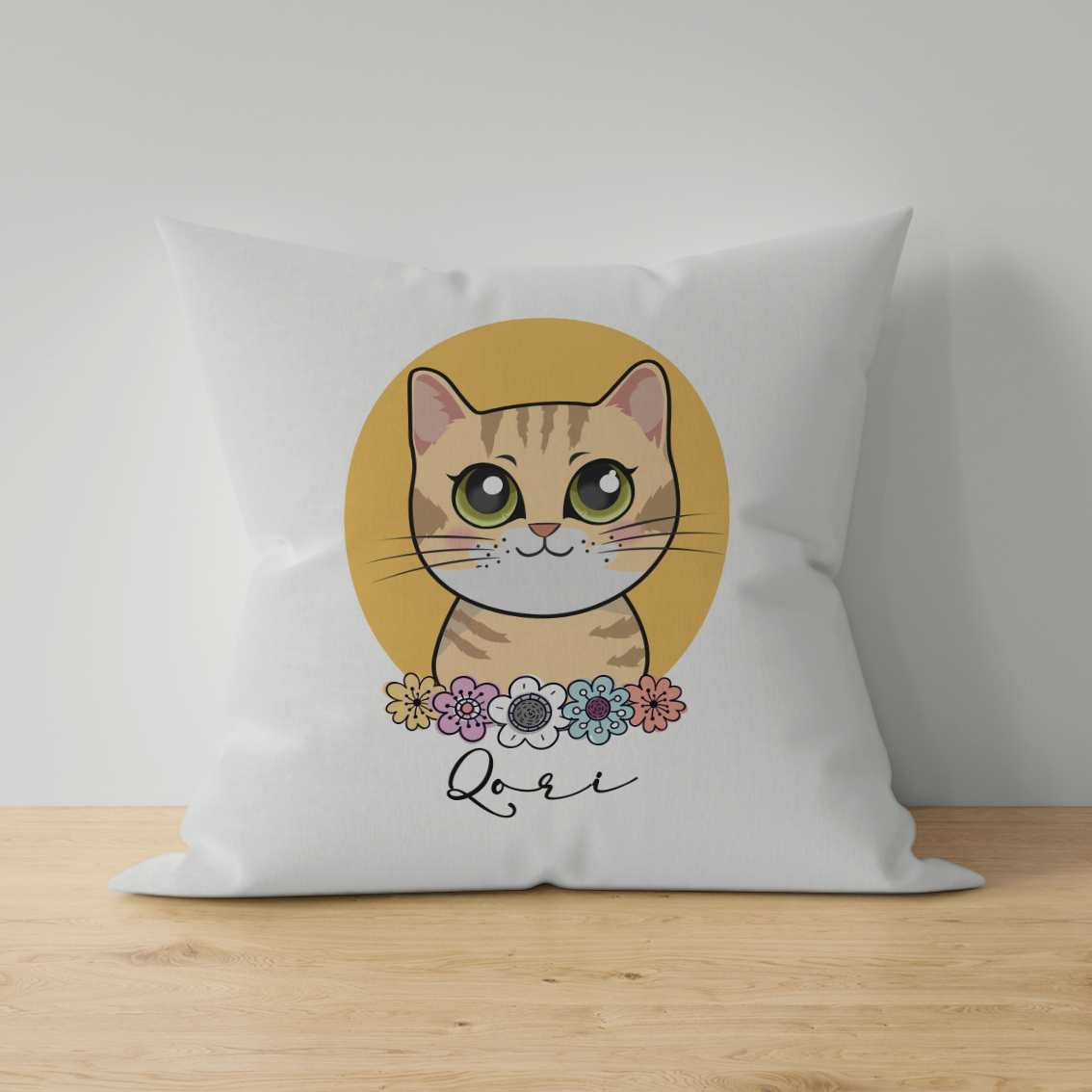 Cojín Personalizado Estilo Caricatura