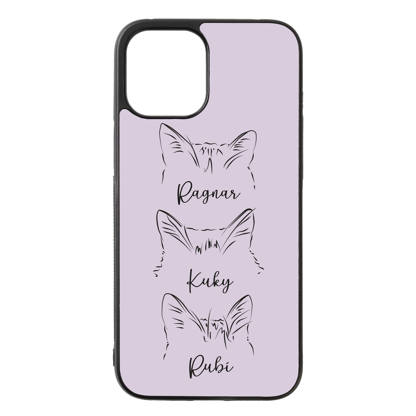 Carcasa Teléfono Personalizada Ilustración Minimalista Orejitas