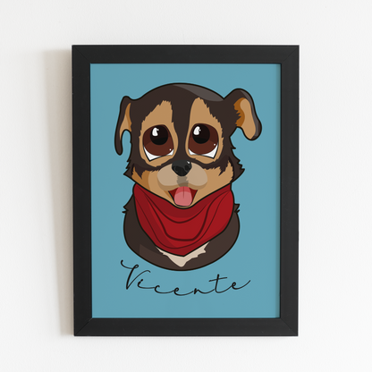 Cuadro Personalizado Estilo Caricatura