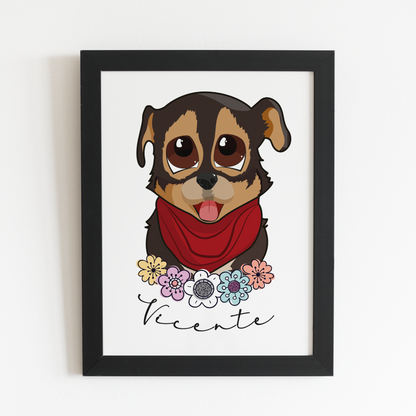 Cuadro Personalizado Estilo Caricatura