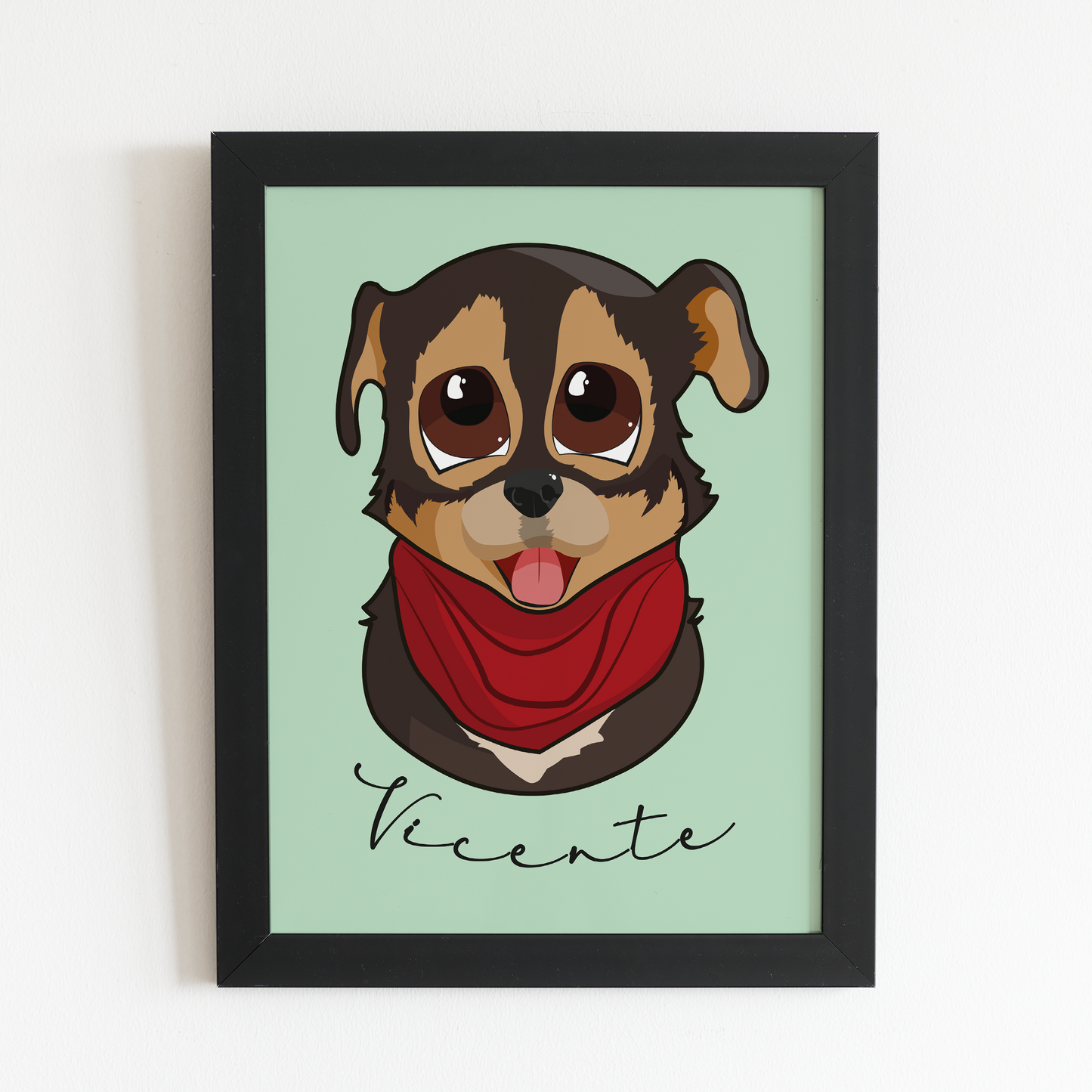 Cuadro Personalizado Estilo Caricatura