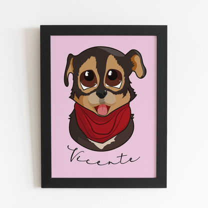 Cuadro Personalizado Estilo Caricatura