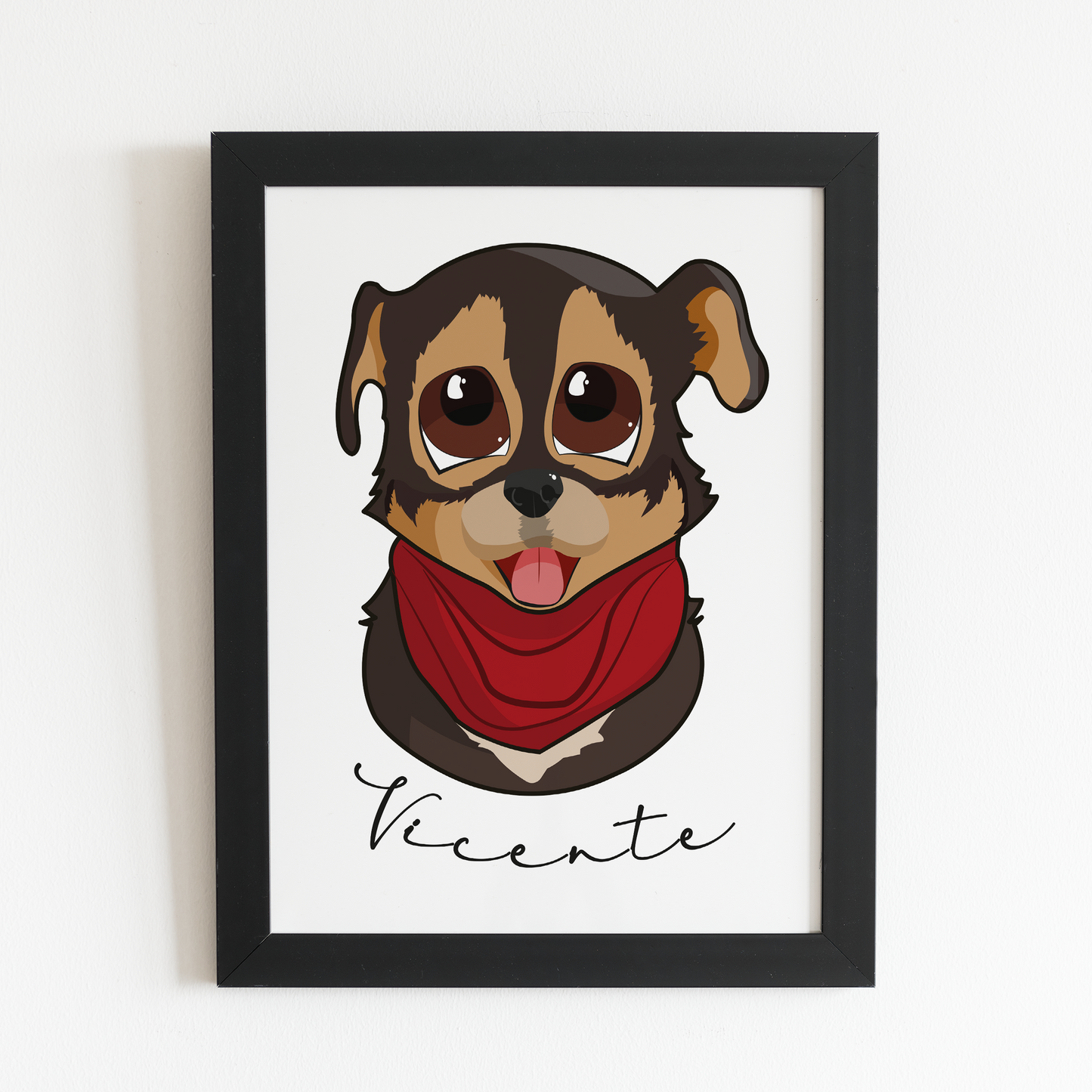 Cuadro Personalizado Estilo Caricatura