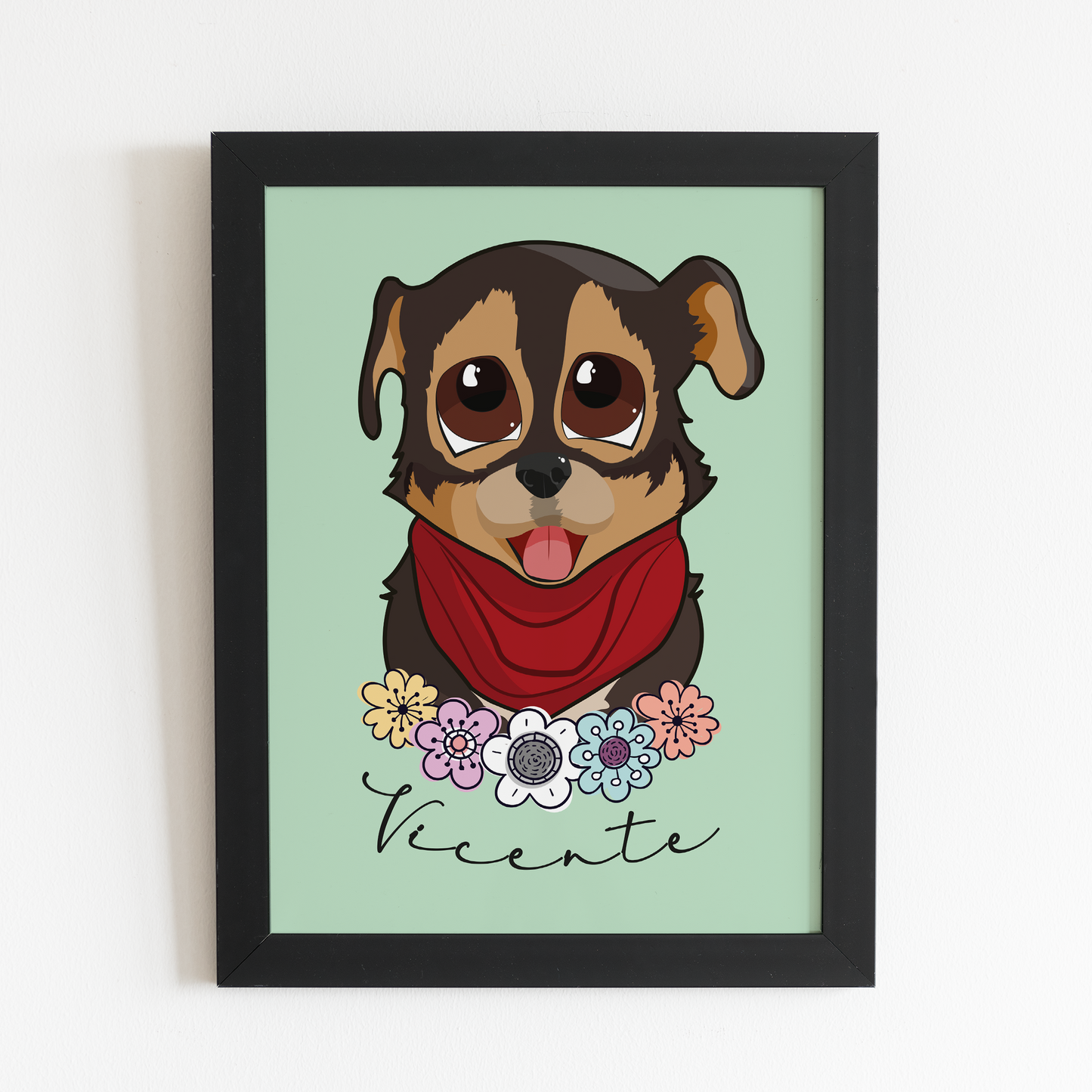 Cuadro Personalizado Estilo Caricatura