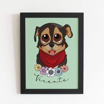 Cuadro Personalizado Estilo Caricatura