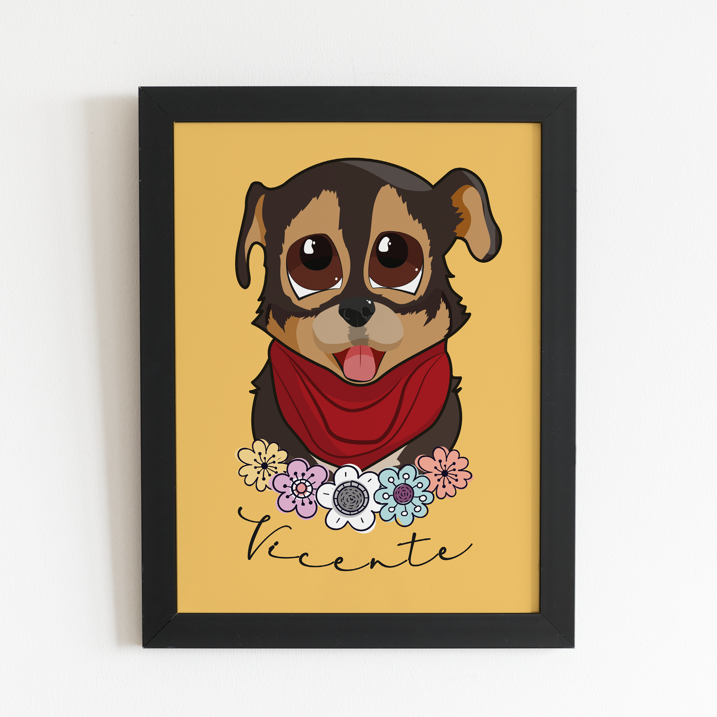 Cuadro Personalizado Estilo Caricatura