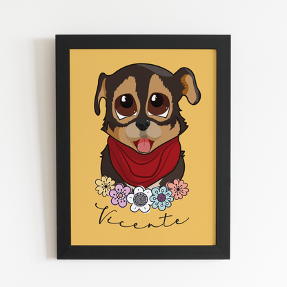 Cuadro Personalizado Estilo Caricatura