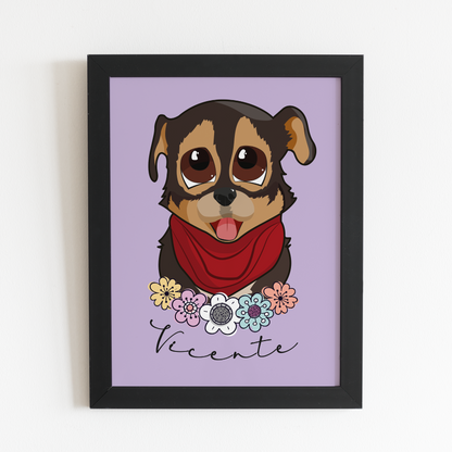 Cuadro Personalizado Estilo Caricatura