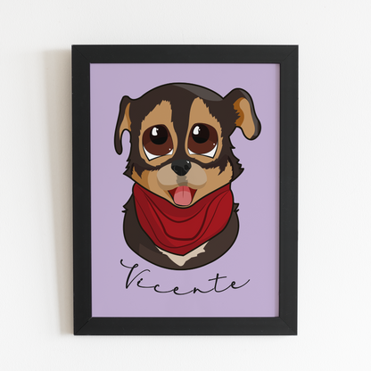 Cuadro Personalizado Estilo Caricatura