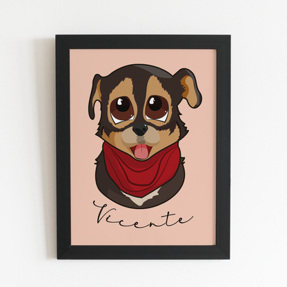 Cuadro Personalizado Estilo Caricatura