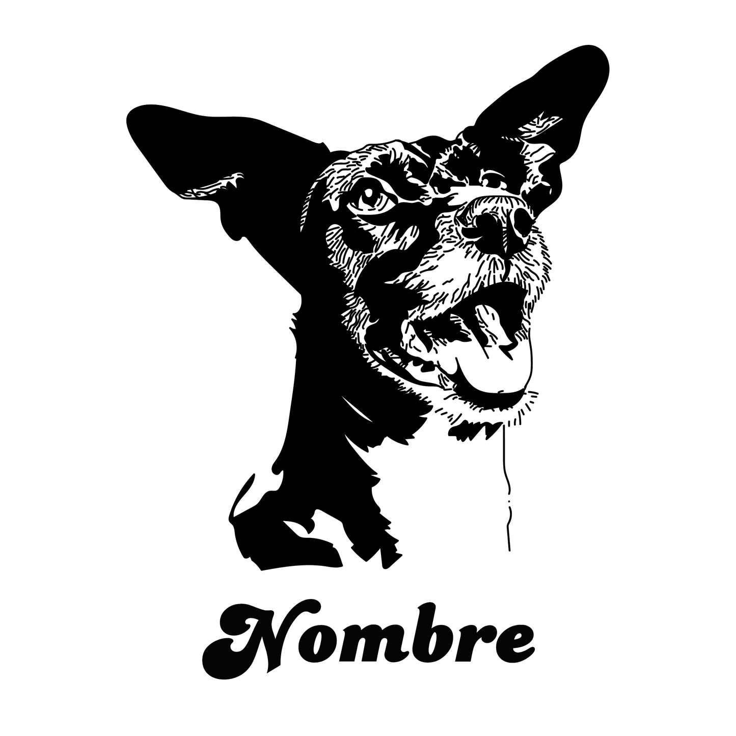 Retrato Digital Estilo Esténcil