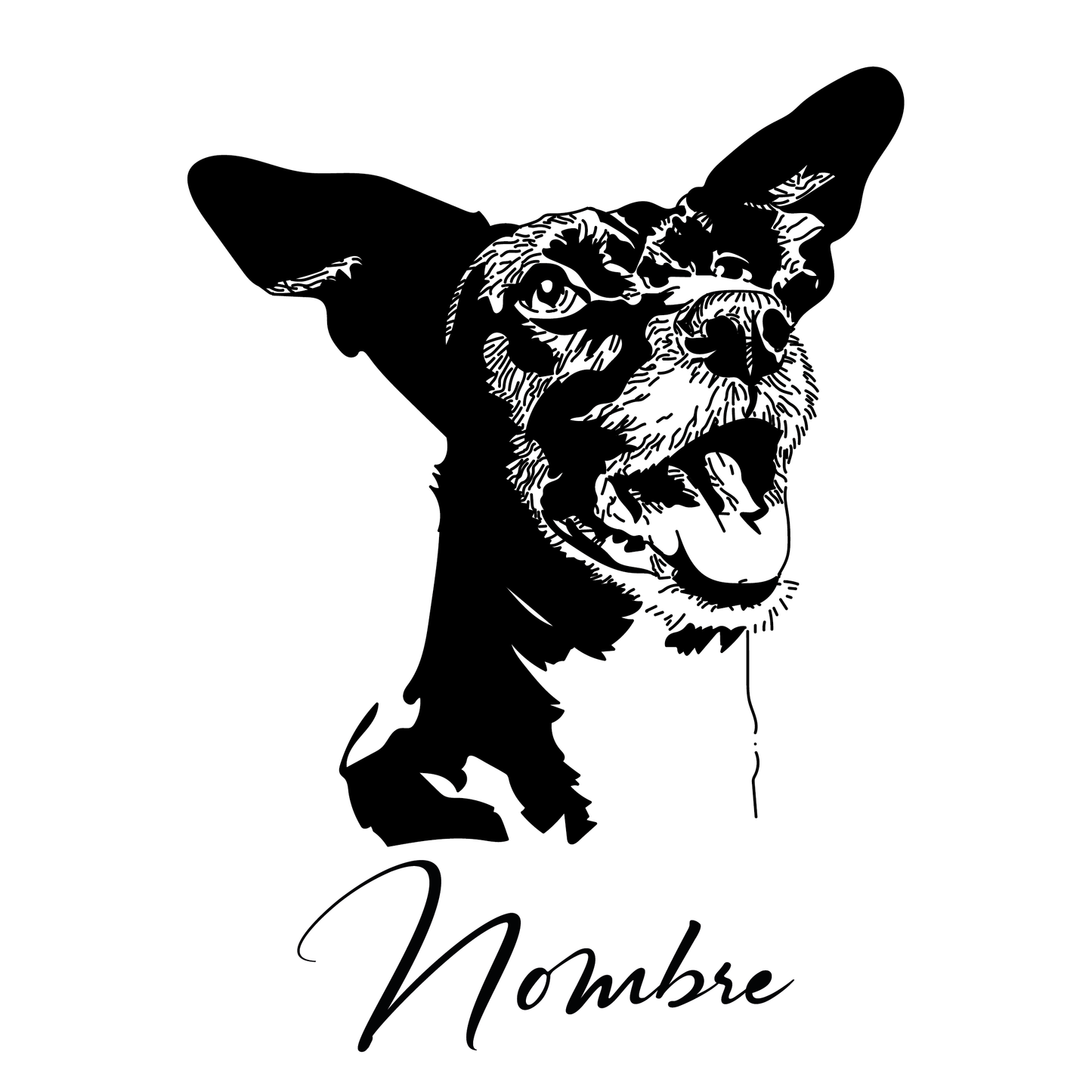 Retrato Digital Estilo Esténcil