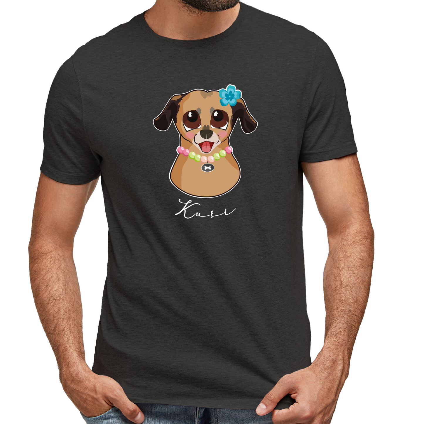 Polera Personalizada Estilo Caricatura