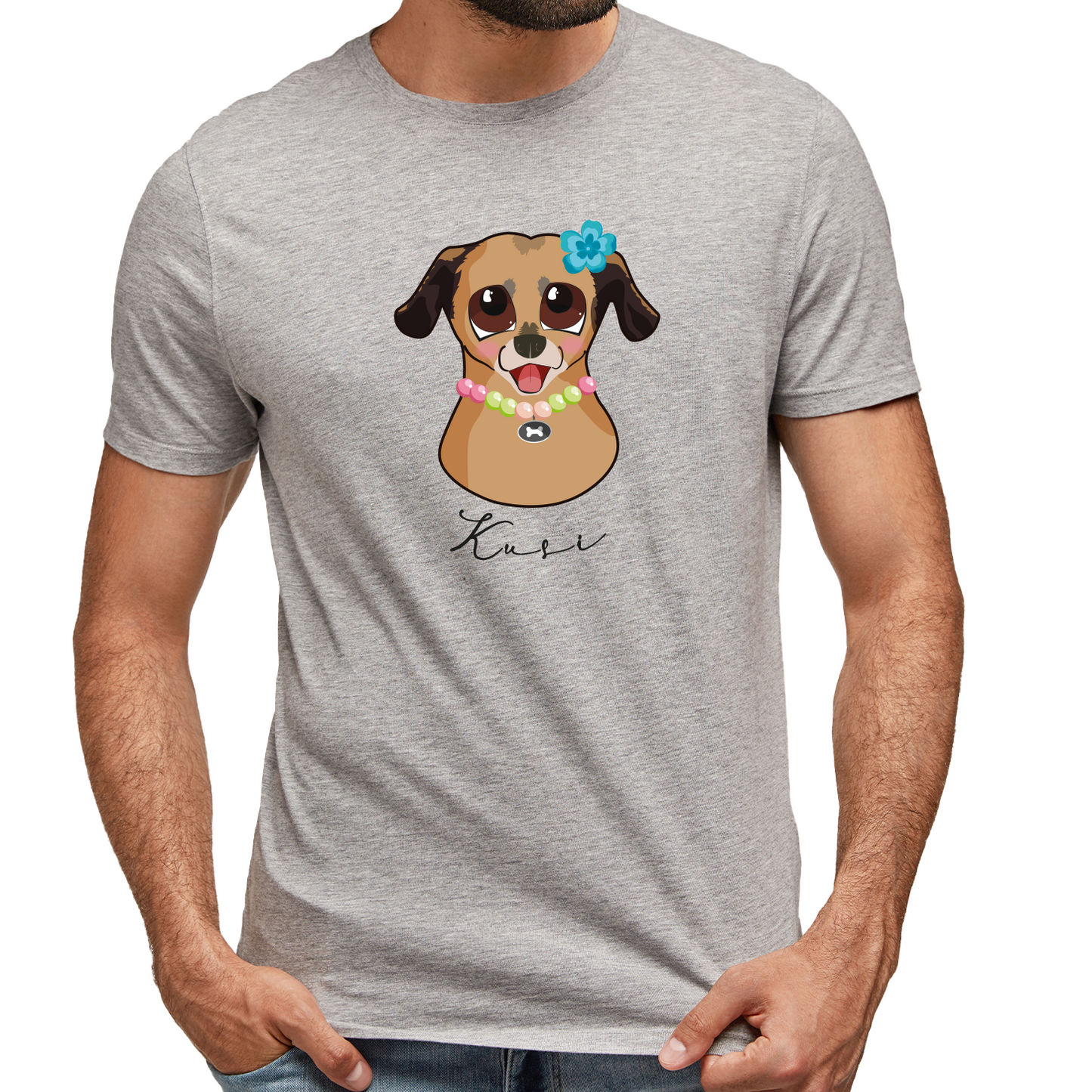 Polera Personalizada Estilo Caricatura