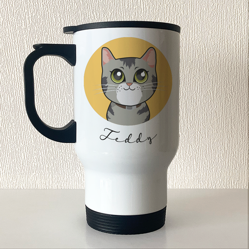 Mug Térmico Personalizado Estilo Caricatura