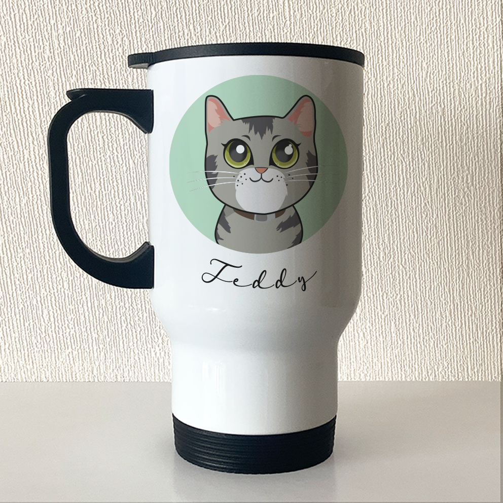 Mug Térmico Personalizado Estilo Caricatura
